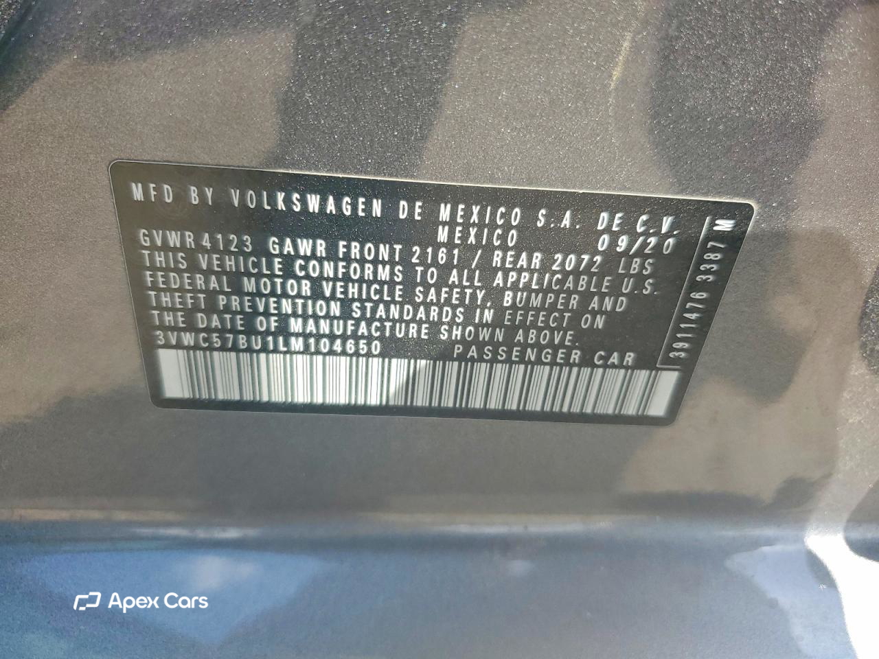 Volkswagen Jetta 2020