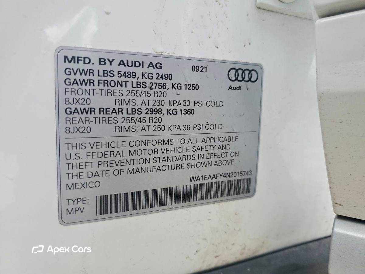Audi Q5 2022