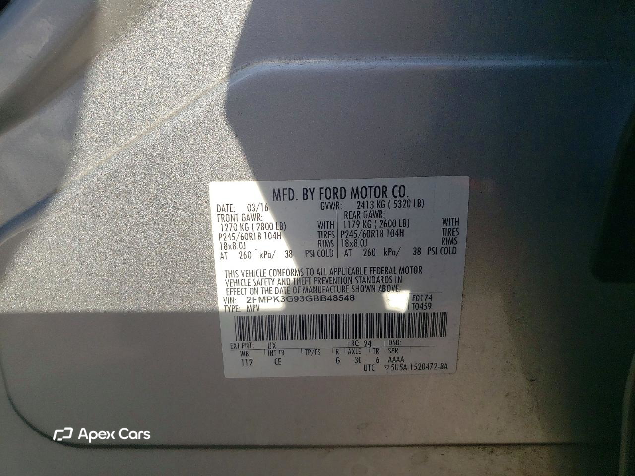 Ford Edge 2016