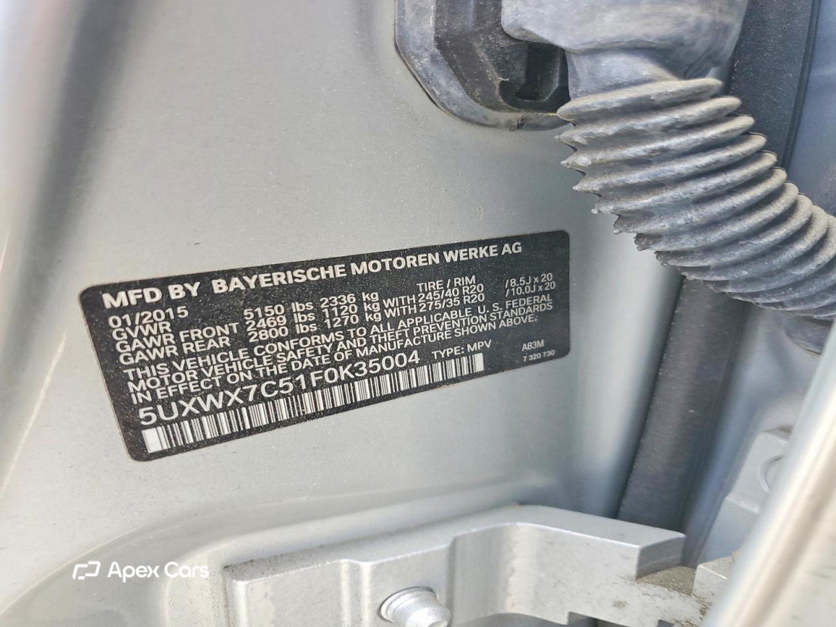 BMW X3 2015