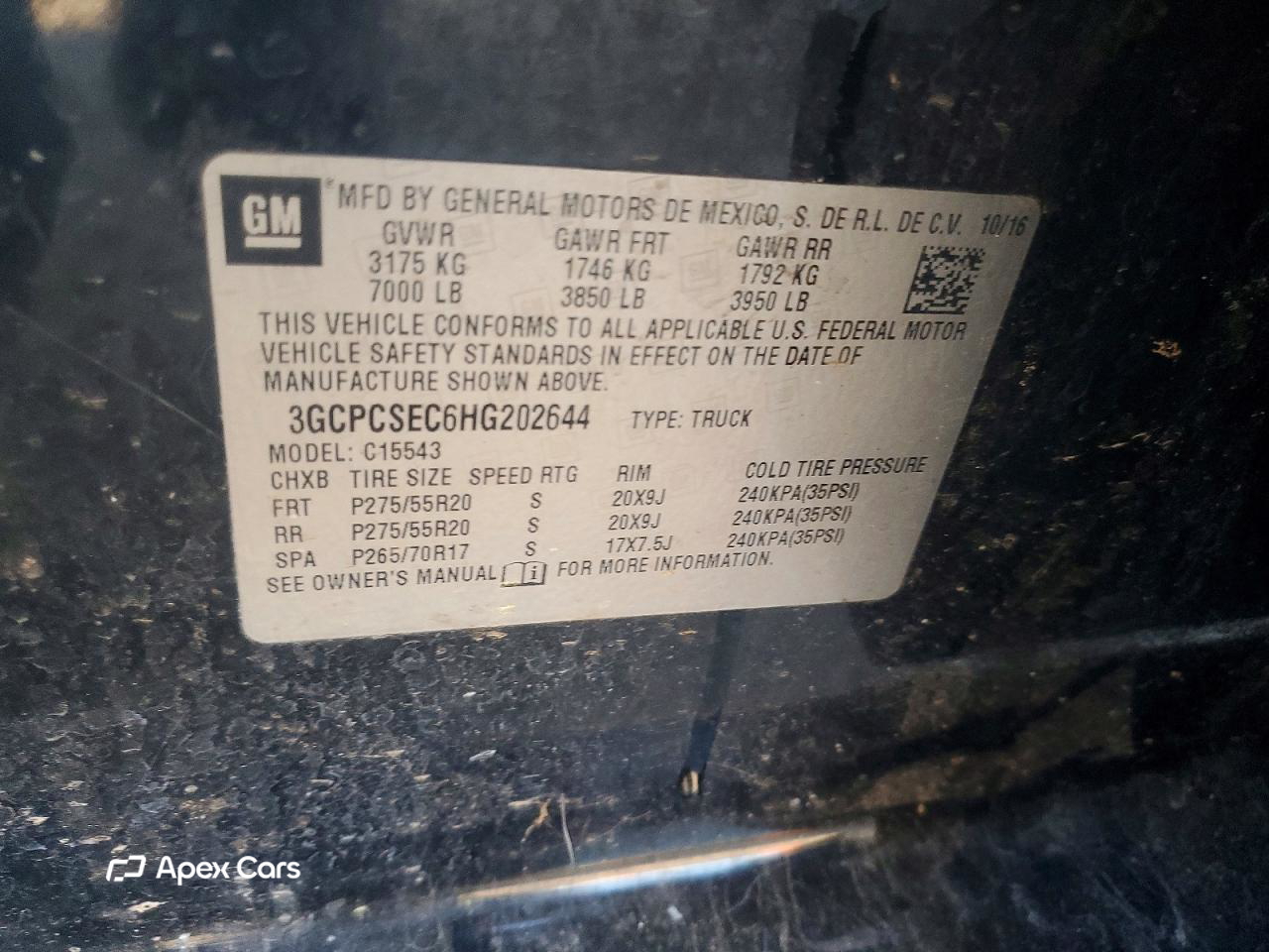 Chevrolet Silverado 2017