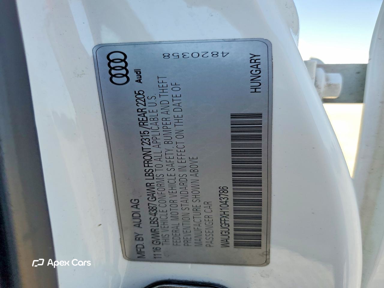 Audi A3 2017