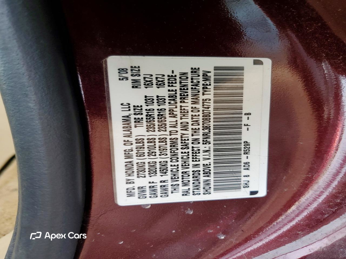 Honda Odyssey 2008