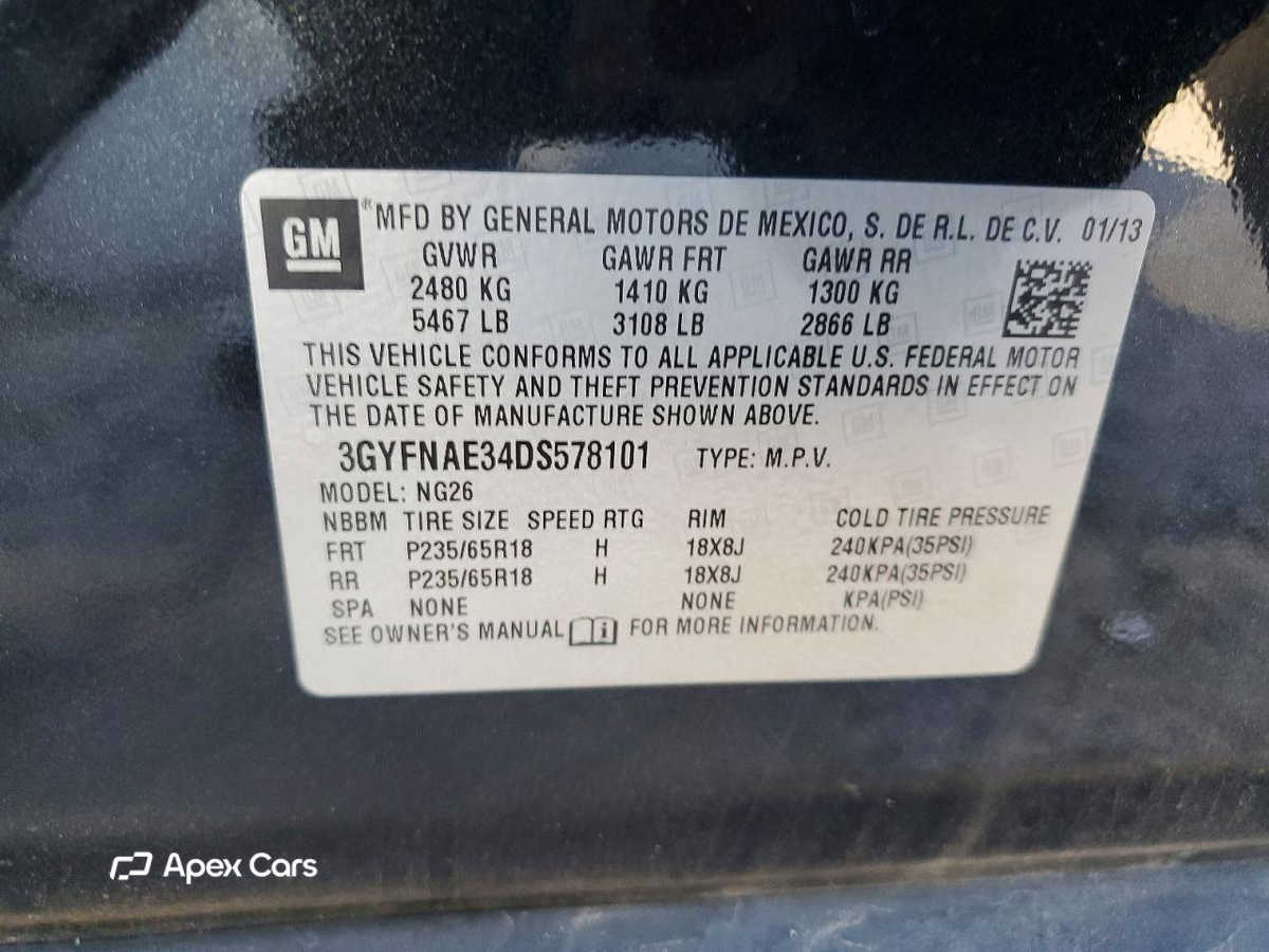 Cadillac SRX 2013