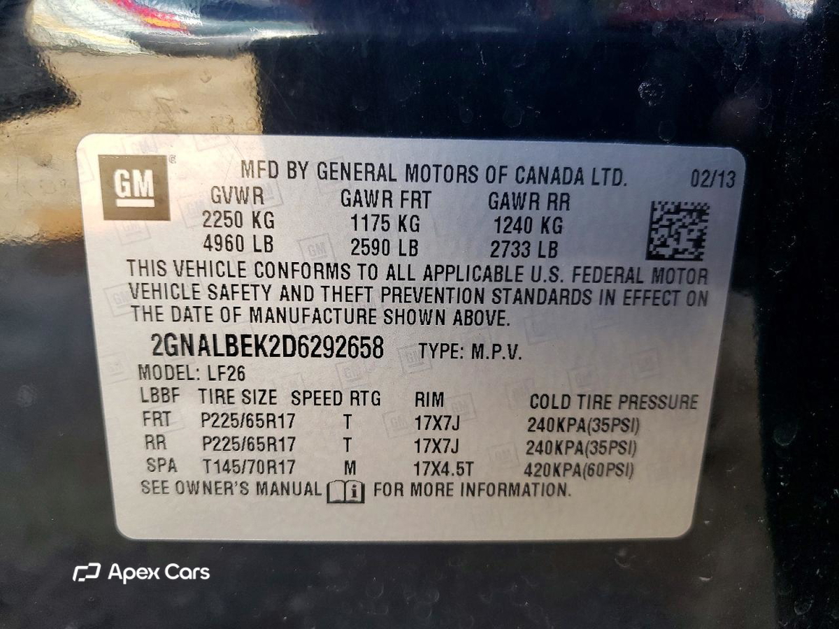 Chevrolet Equinox 2013