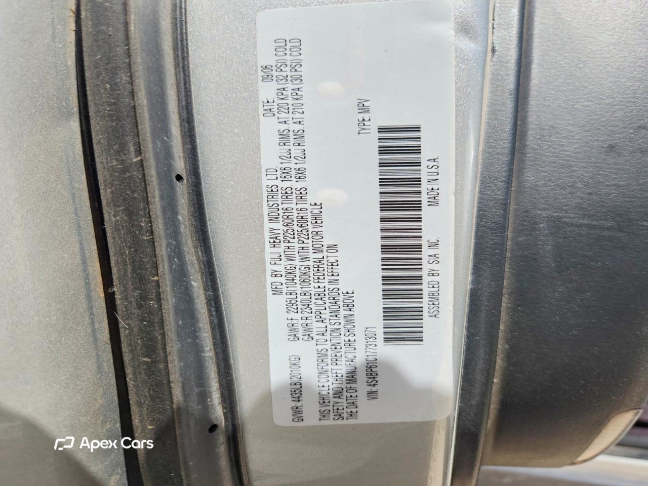 Subaru Outback 2007