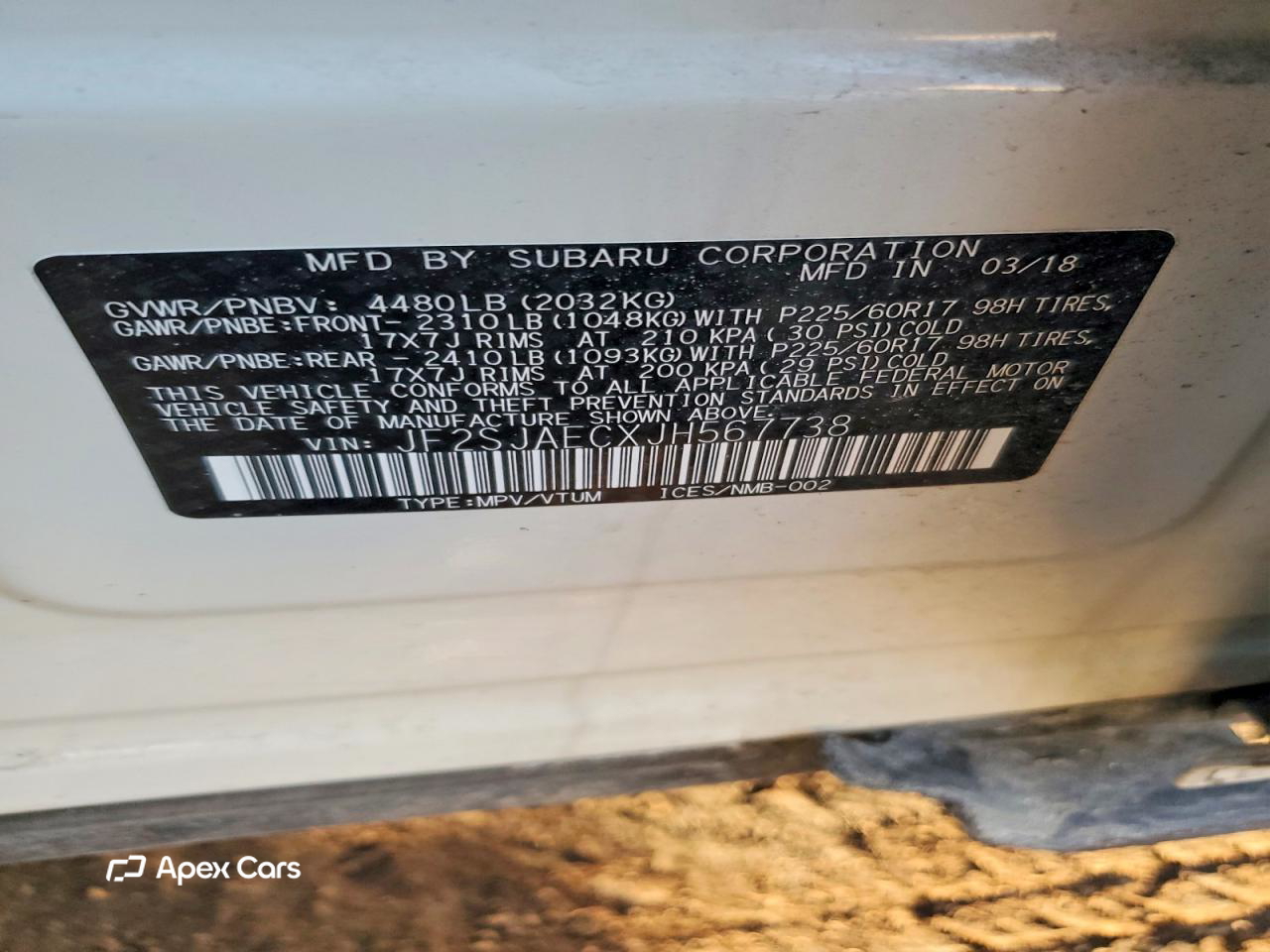 Subaru Forester 2018