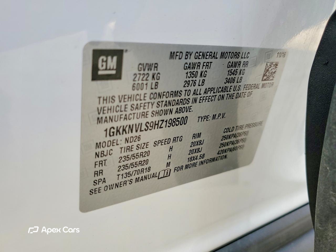 GMC Acadia 2017