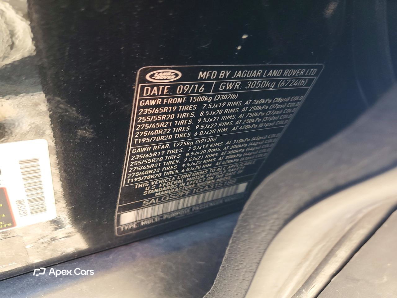 Land Rover Range Rover 2016