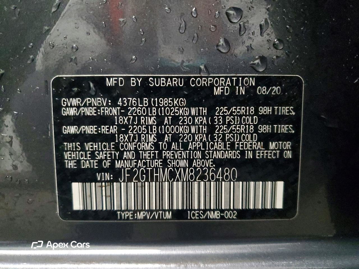 Subaru XV 2021