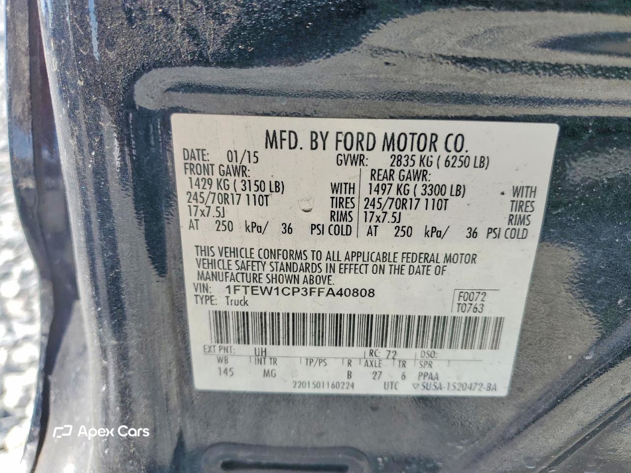 Ford F-150 2015