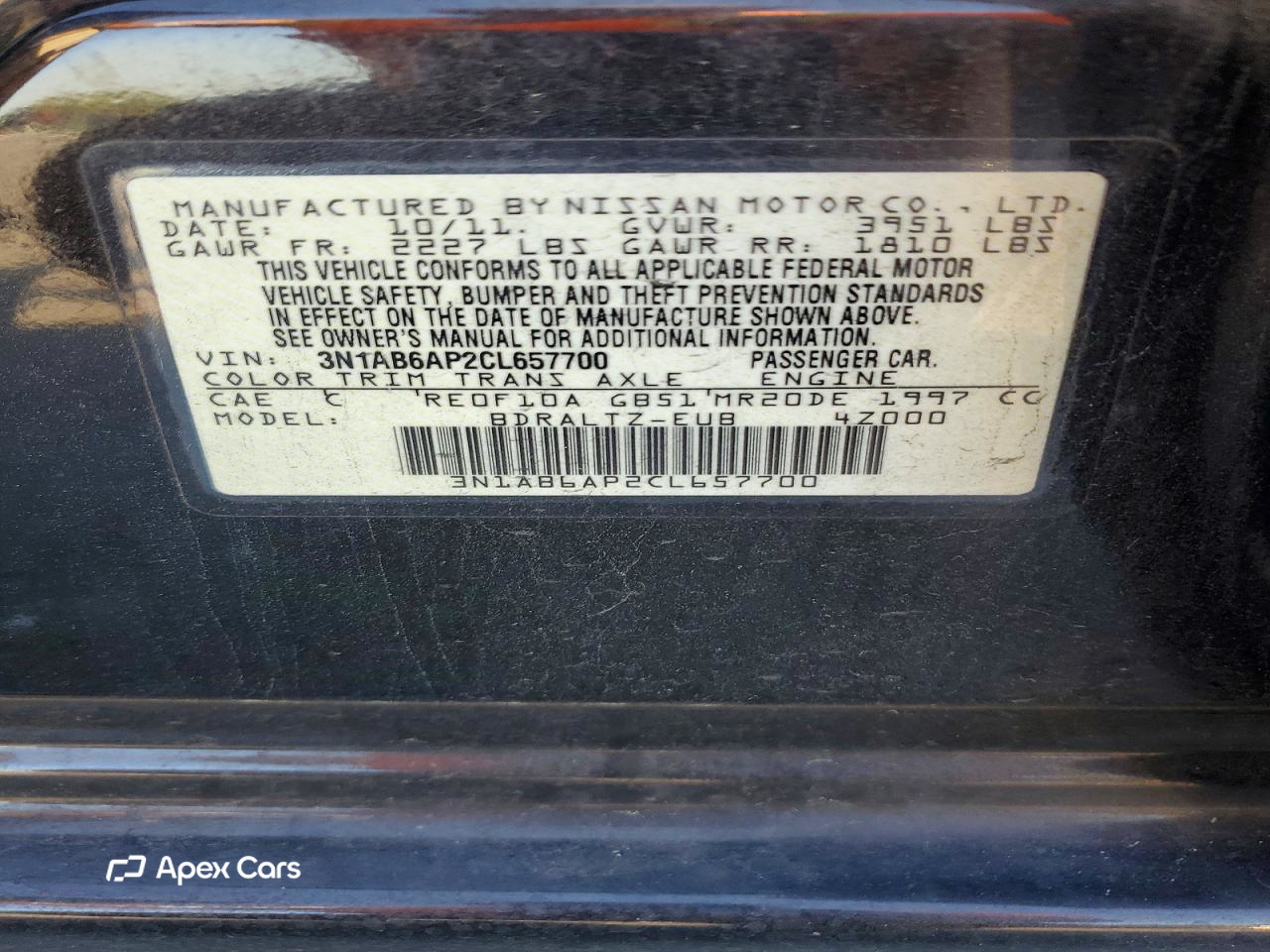 Nissan Sentra 2012