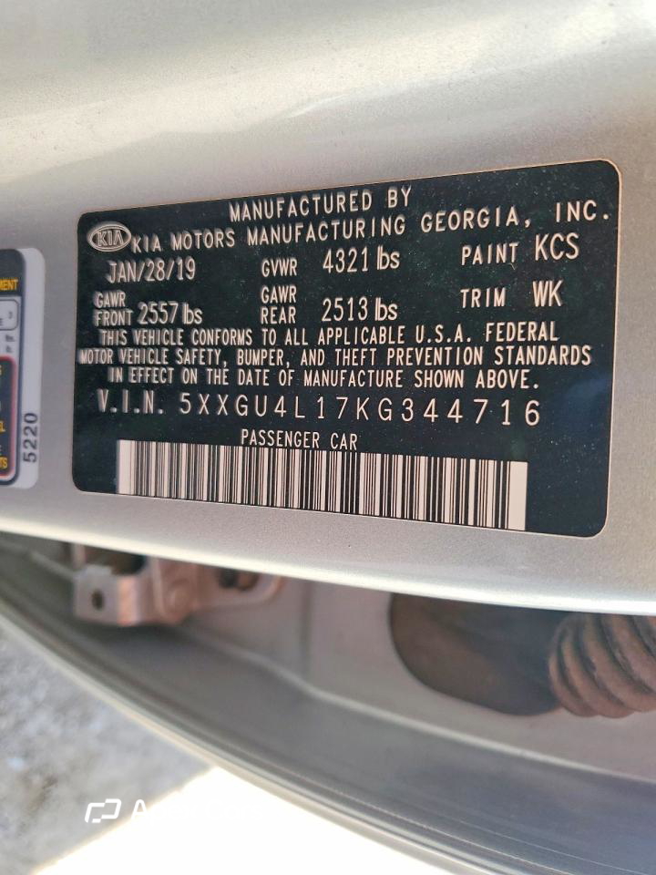 Kia Optima 2019