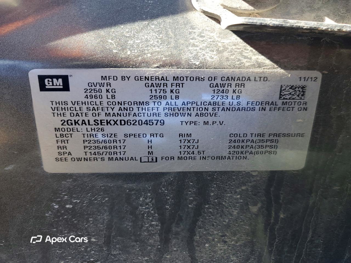 GMC Terrain 2013