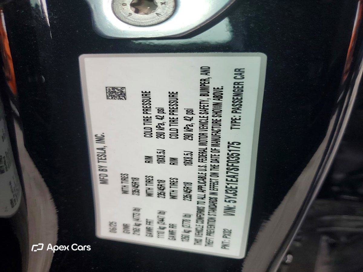 Tesla Model 3 2025