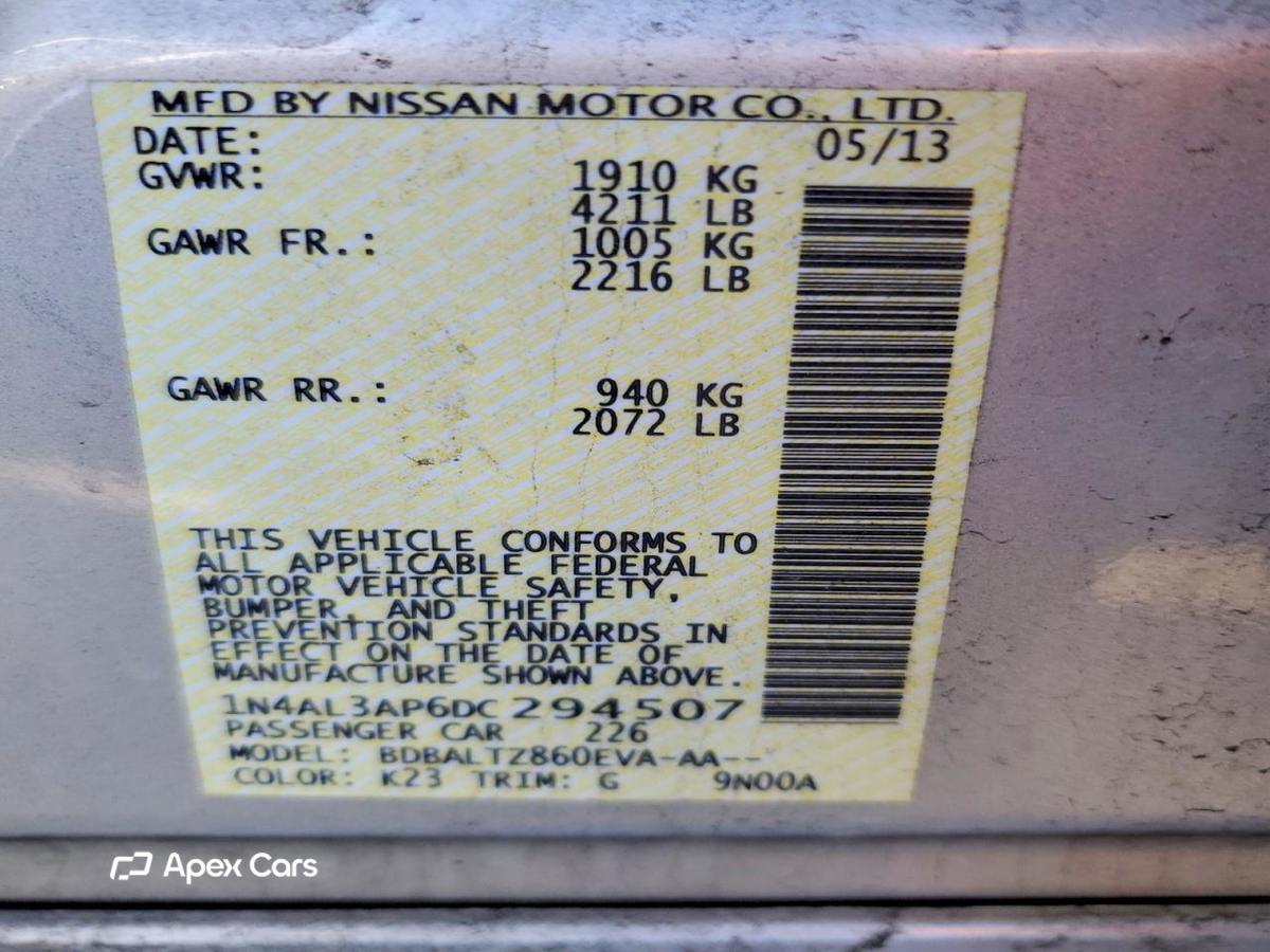 Nissan Altima 2013