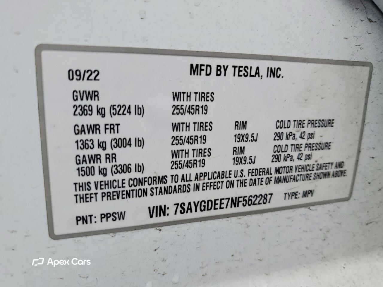 Tesla Model Y 2022