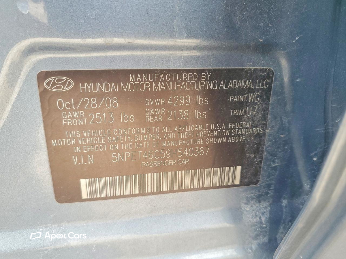 Hyundai Sonata 2009