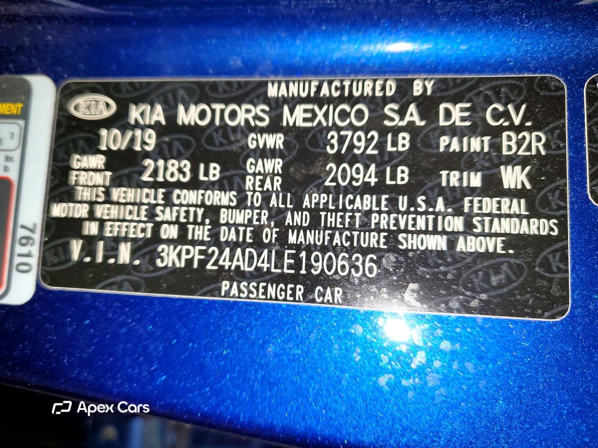 Kia Forte 2020