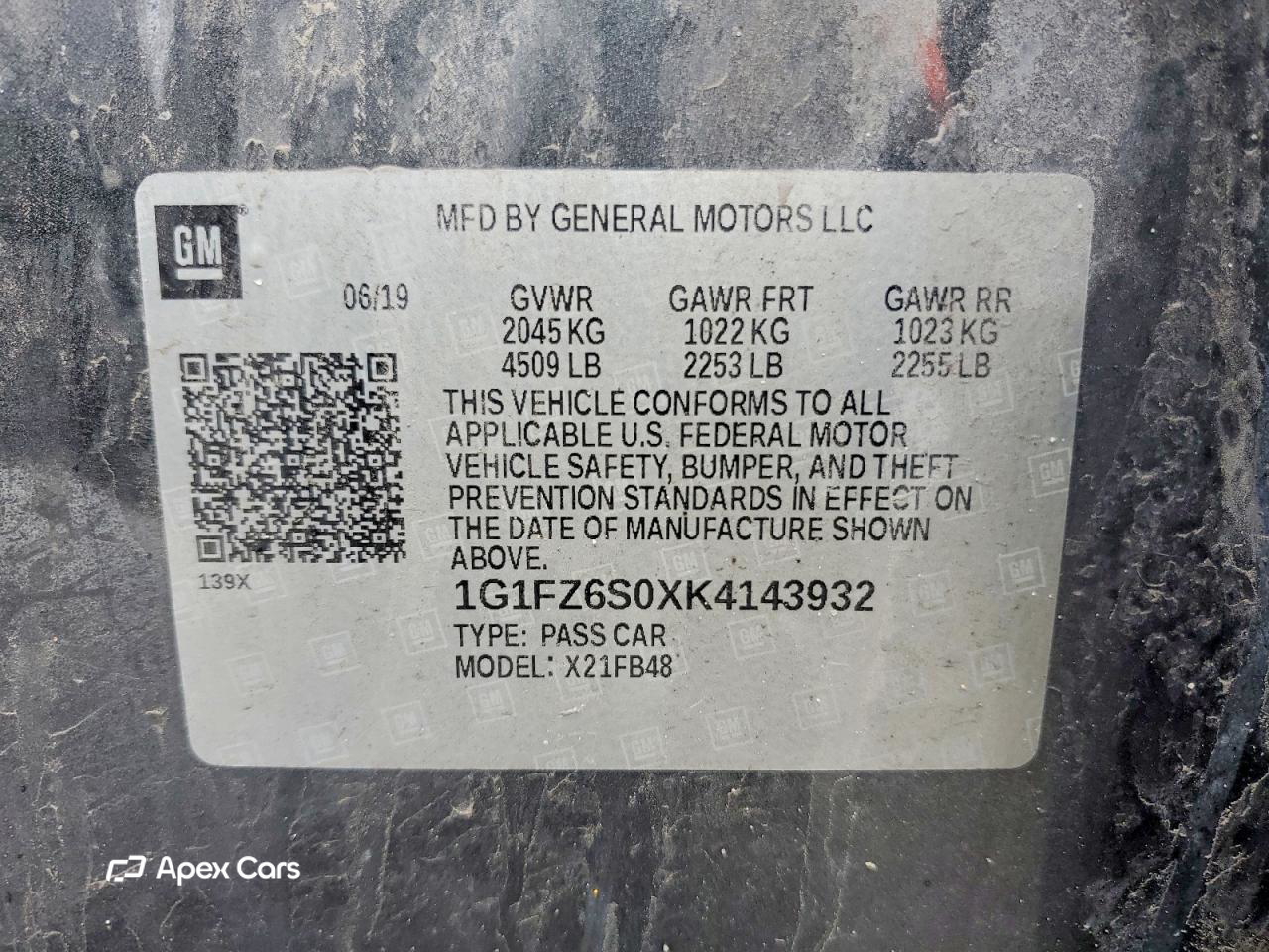 Chevrolet Bolt 2019