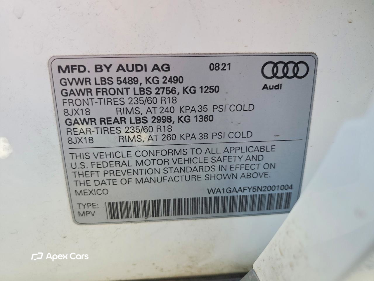 Audi Q5 2022