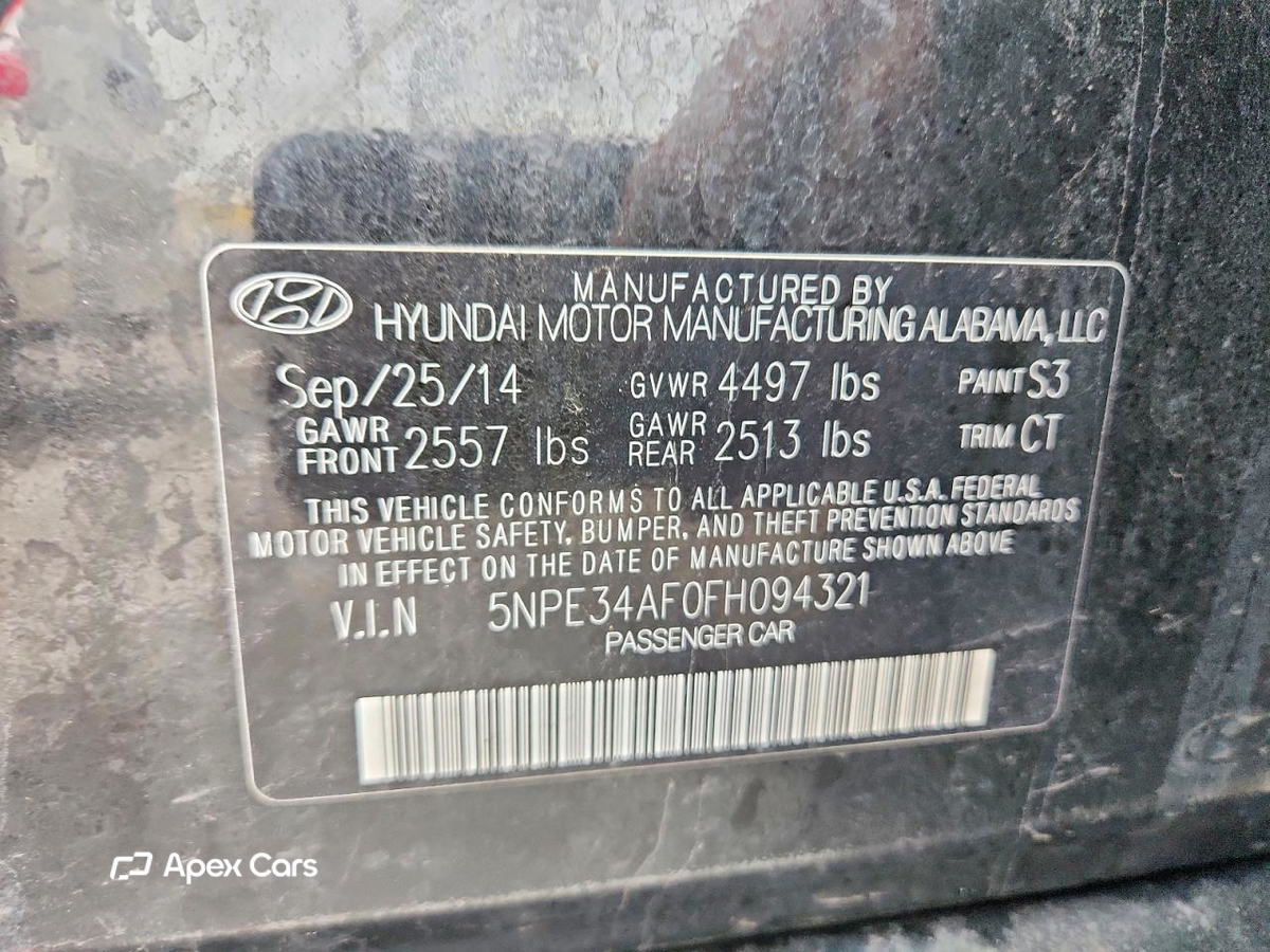 Hyundai Sonata 2015