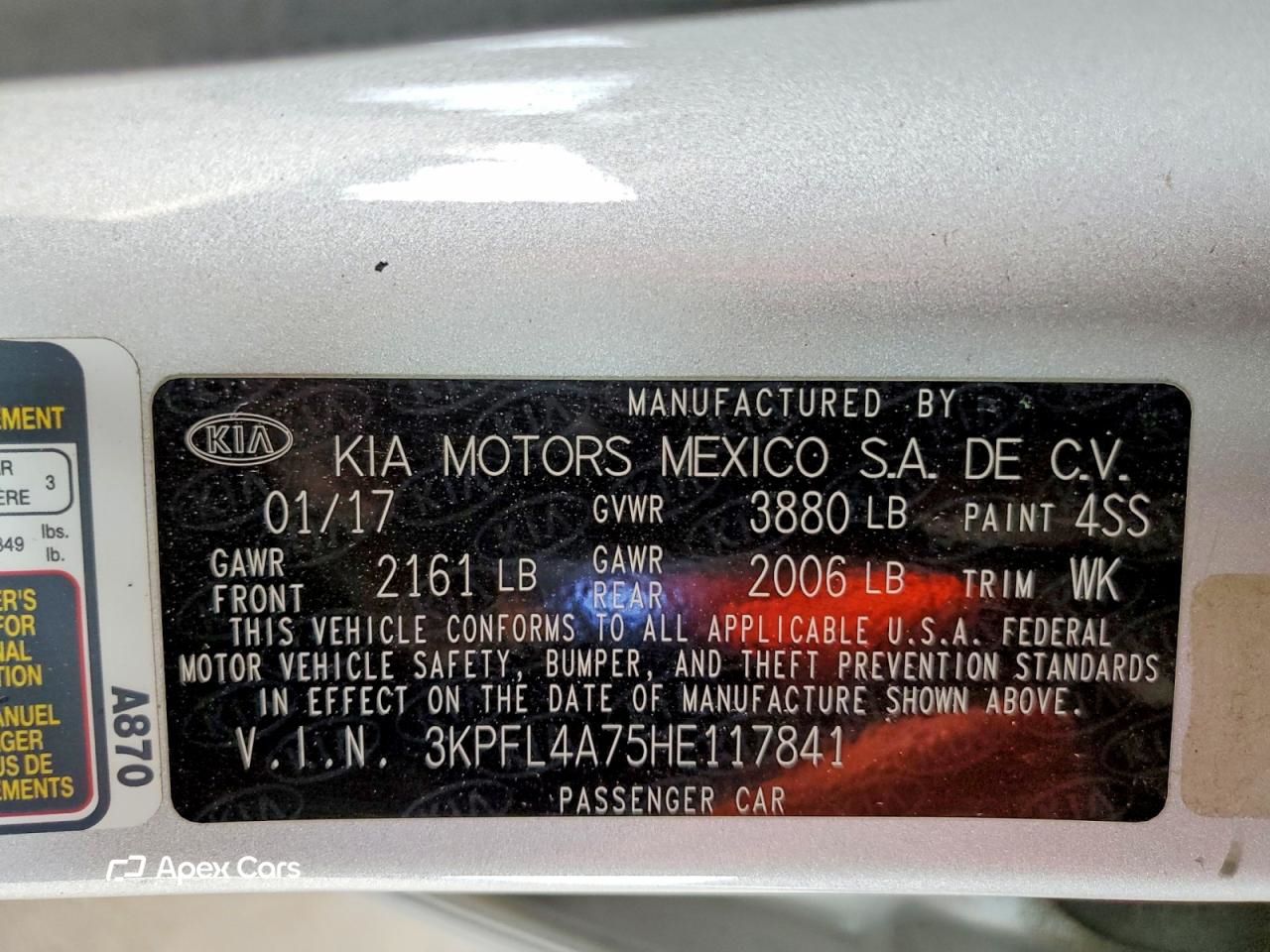 Kia Forte 2017