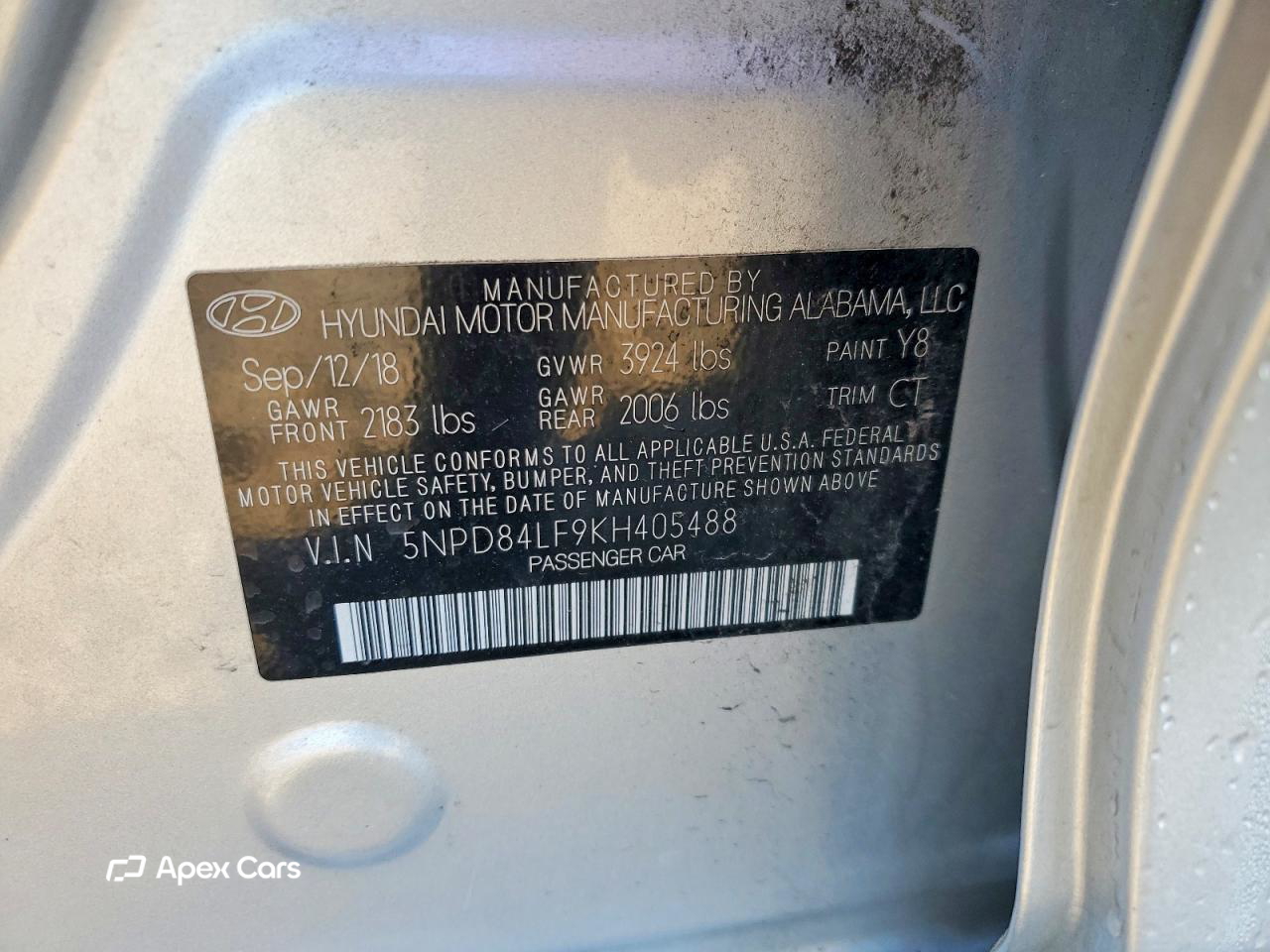 Hyundai Elantra 2019