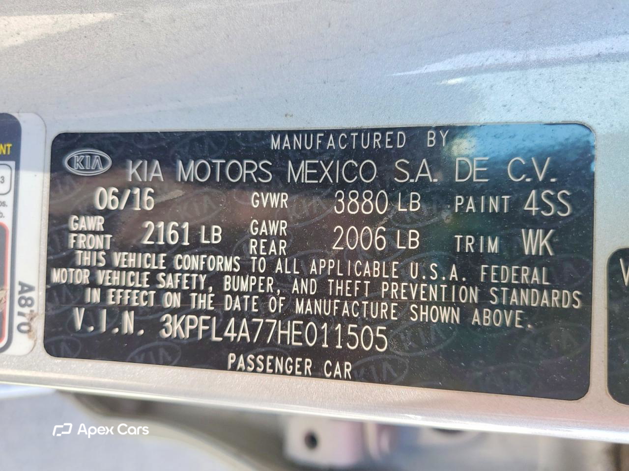 Kia Forte 2017