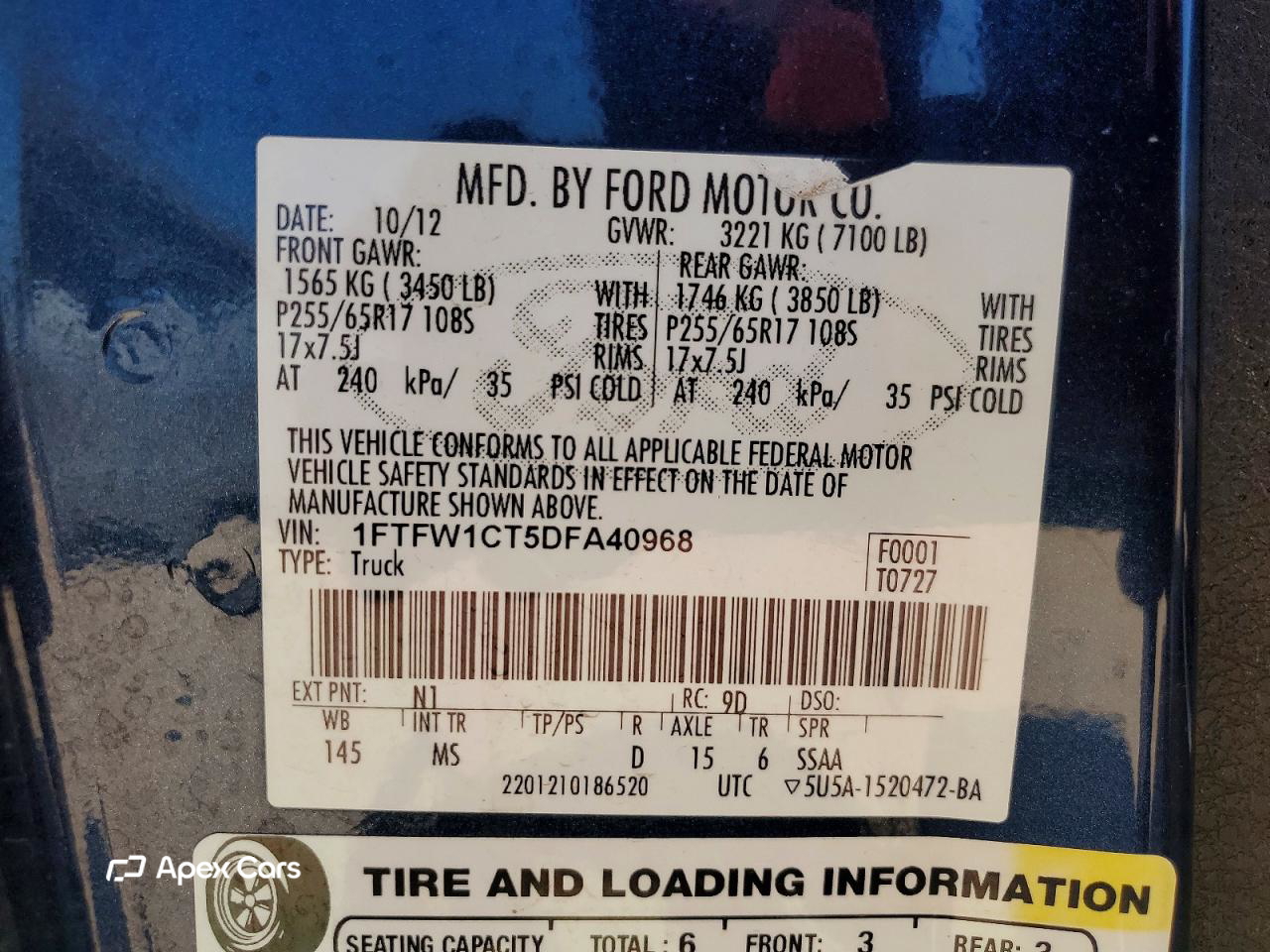 Ford F-150 2013