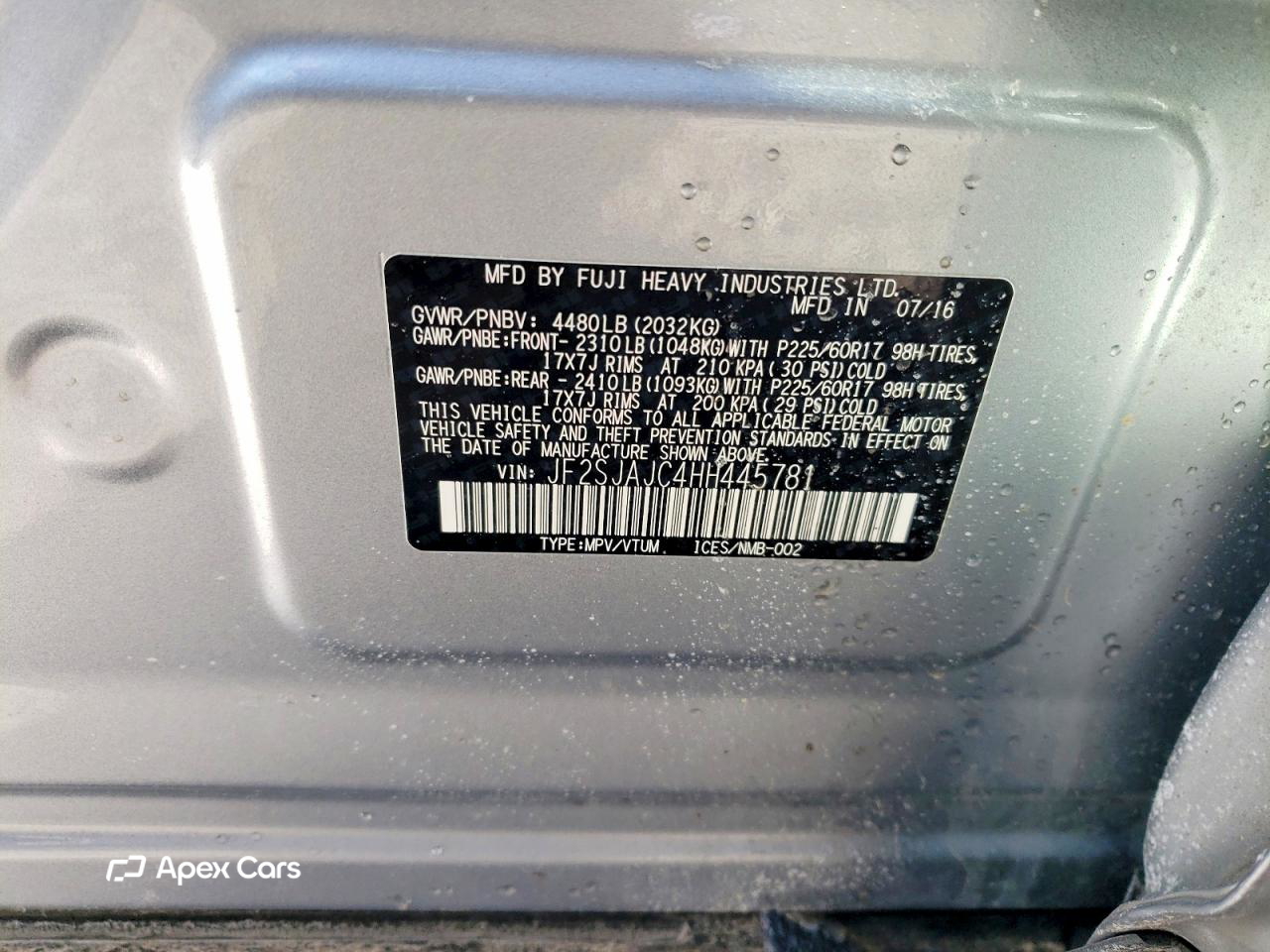 Subaru Forester 2017