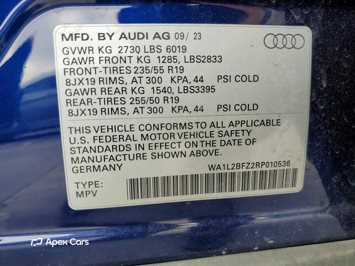 Audi Q4 e-tron 2024