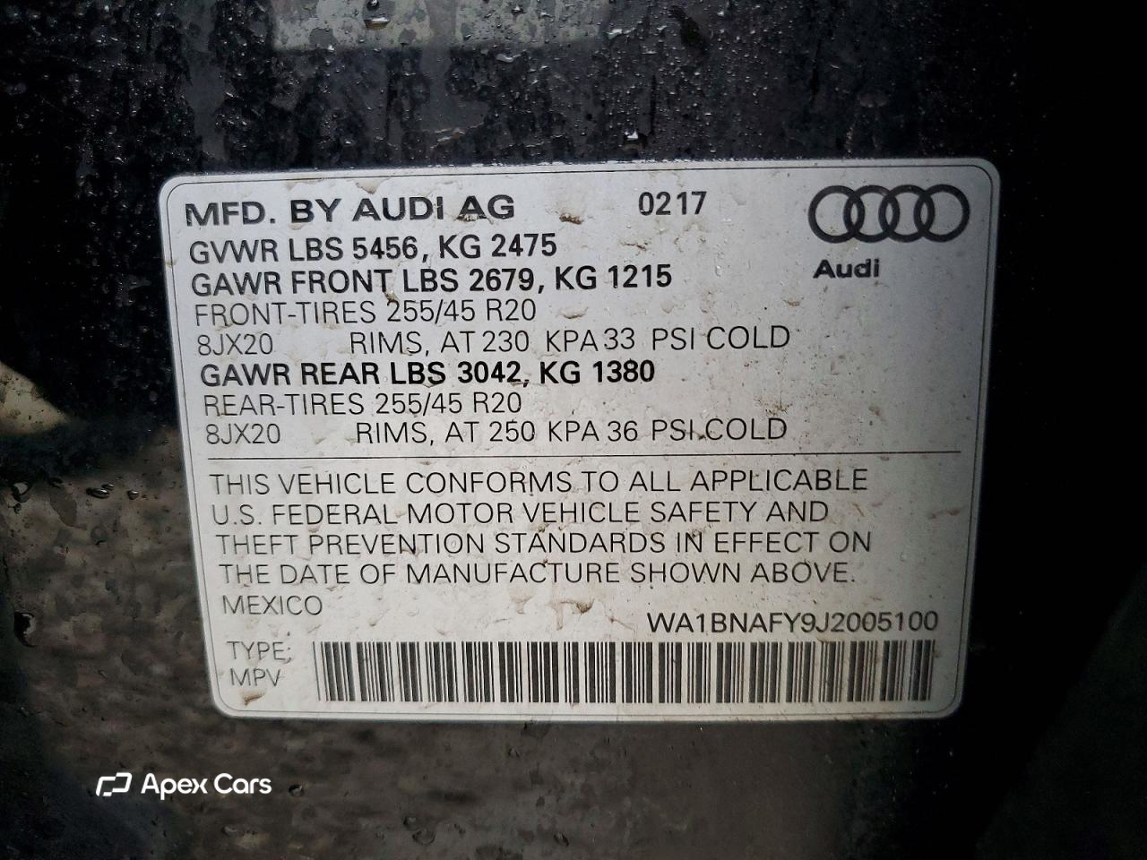 Audi Q5 2018