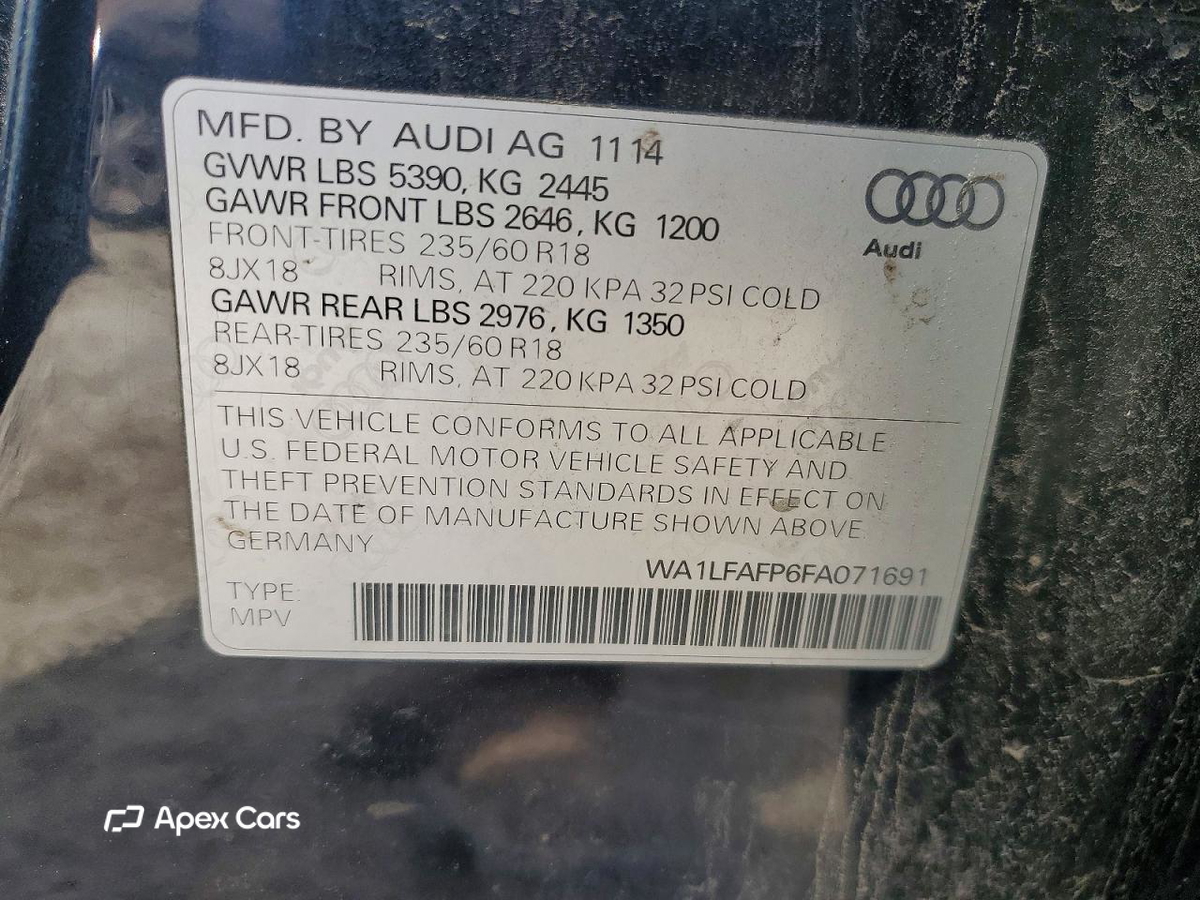 Audi Q5 2015