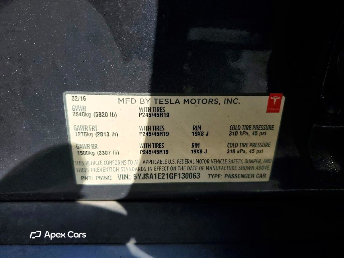 Tesla Model S 2016