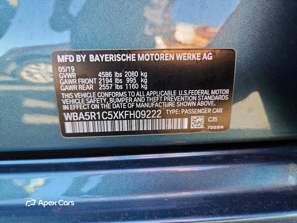 BMW Series 3 2019