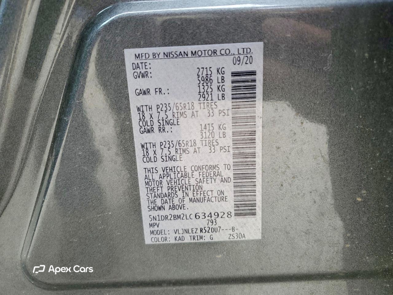 Nissan Pathfinder 2020