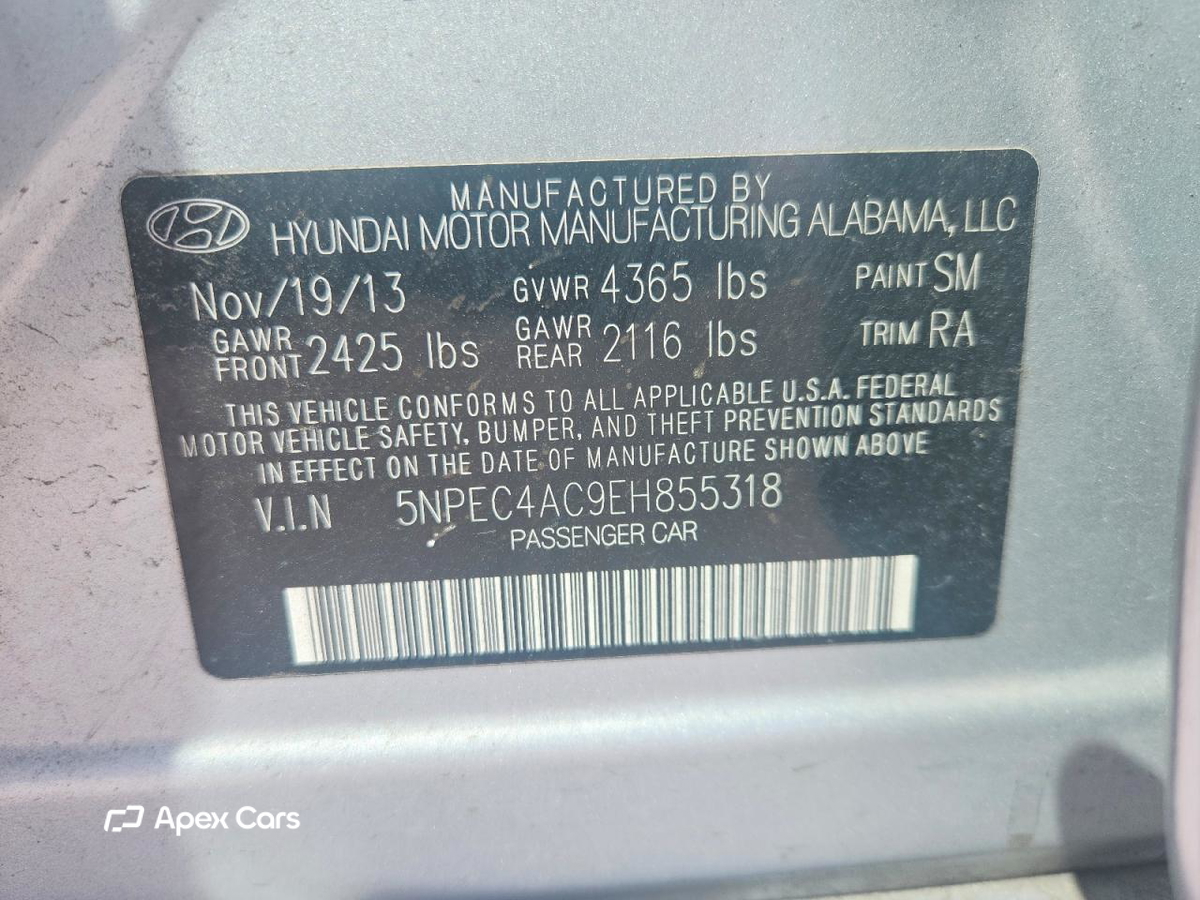 Hyundai Sonata 2014