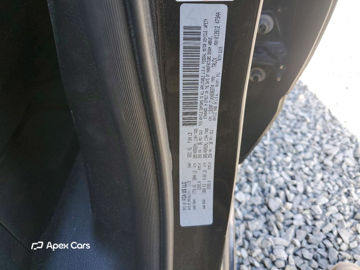 RAM 1500 2019
