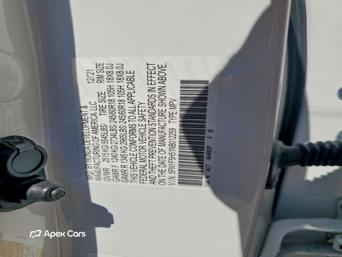 Honda Pilot 2022