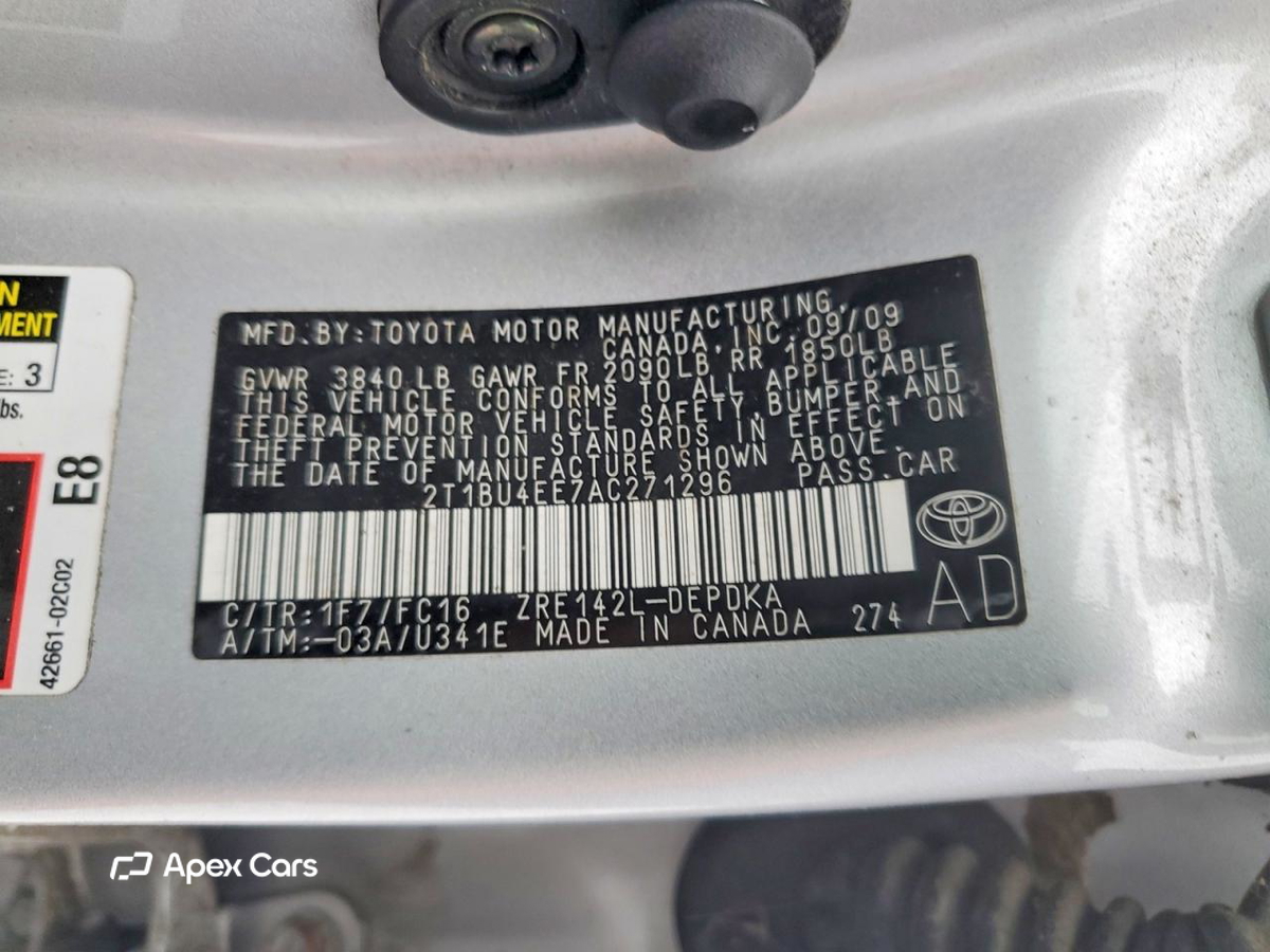Toyota Corolla 2010