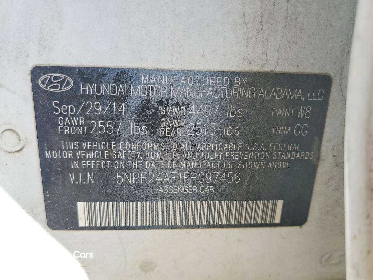 Hyundai Sonata 2015