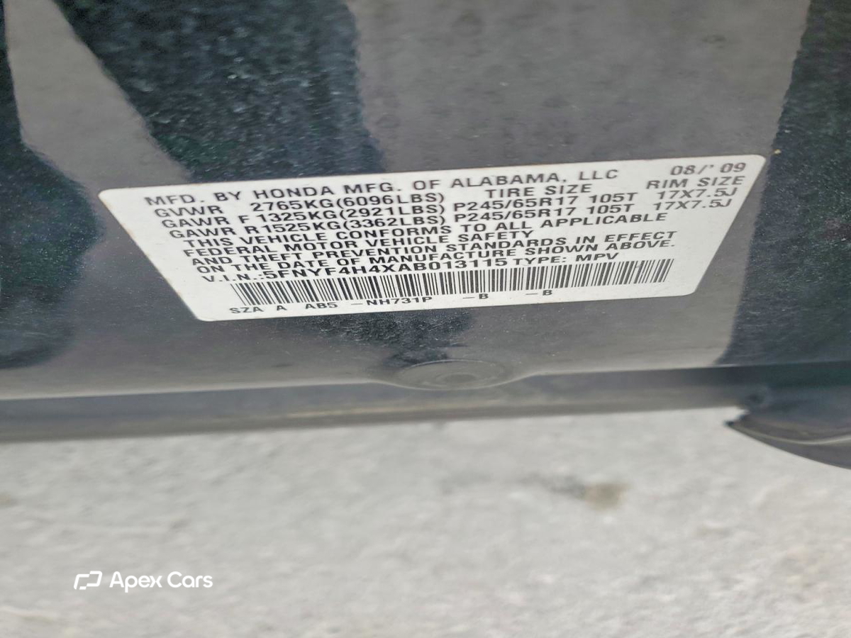 Honda Pilot 2010