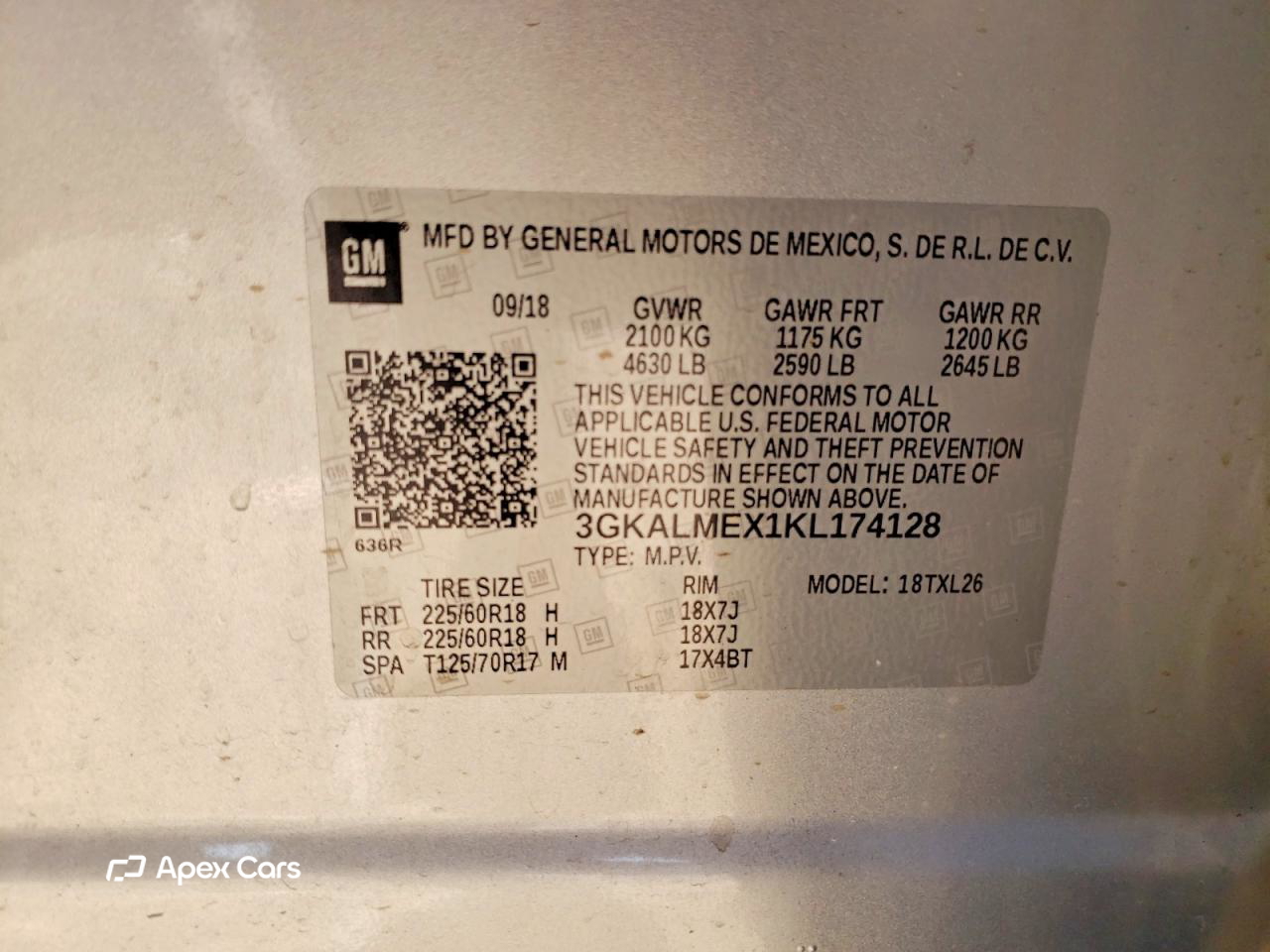 GMC Terrain 2019
