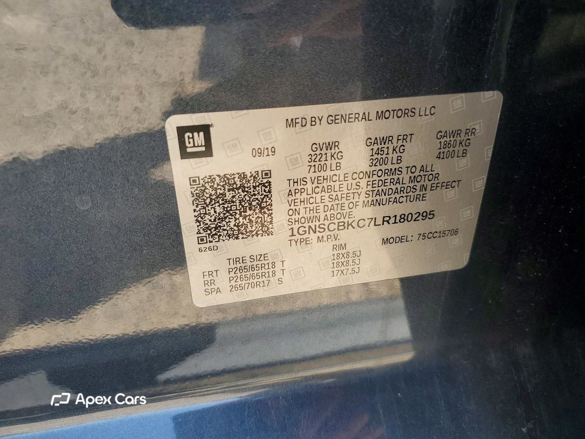 Chevrolet Tahoe 2020
