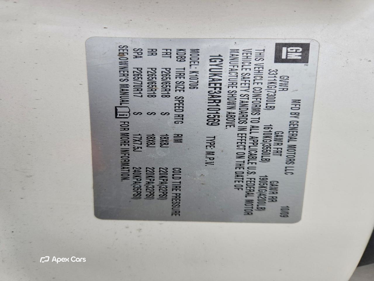 Cadillac Escalade 2010