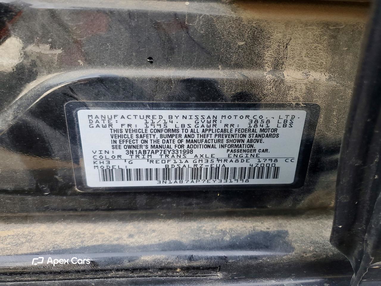 Nissan Sentra 2014