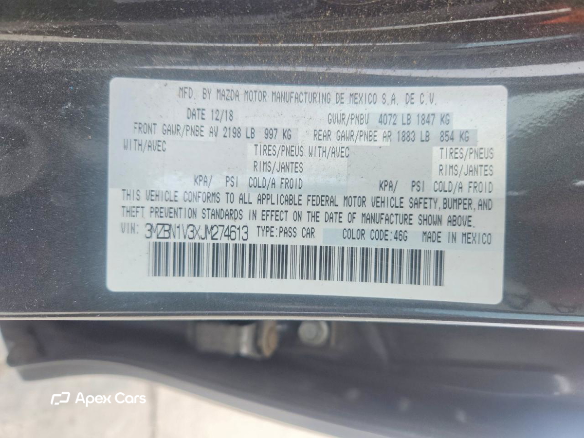 Mazda 3 2018