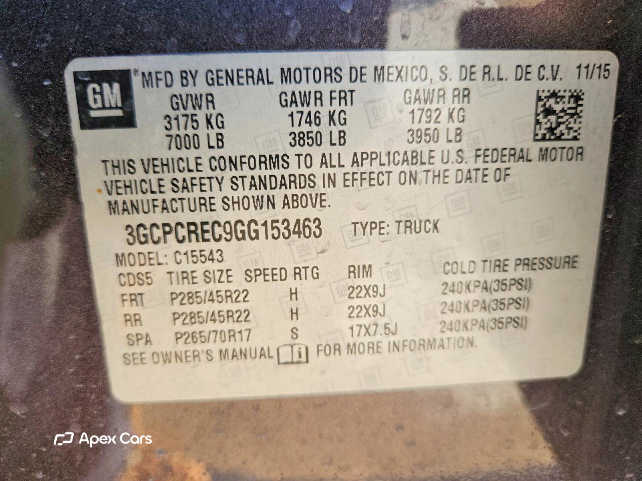 Chevrolet Silverado 2016