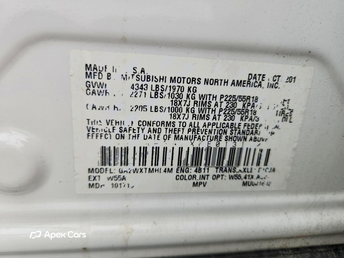 Mitsubishi Outlander 2014